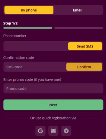 Ultrapari Casino Registration Process