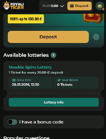 Einzahlungen mit Kreditkarte bei Royalstiger Casino: Das sollten Spieler wissen