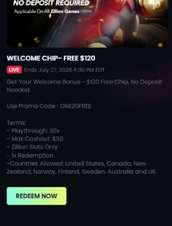 SlotBonny Casino Promo Page