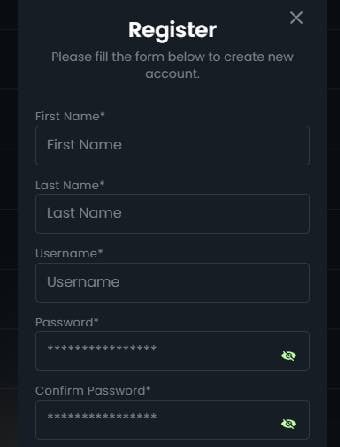 SlotBonny Casino Registration Page