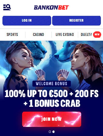 Bankonbet bonus