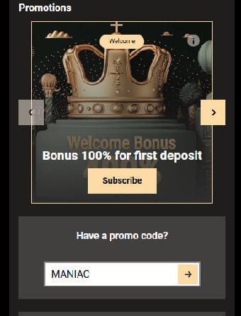 Pan Casino Bonus Code
