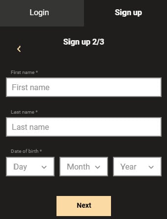 Pan Casino Peersonal Info