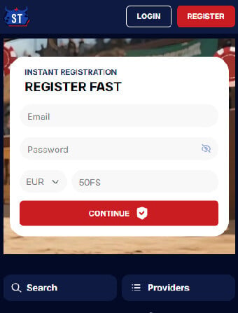 SpinTexas Casino Registration