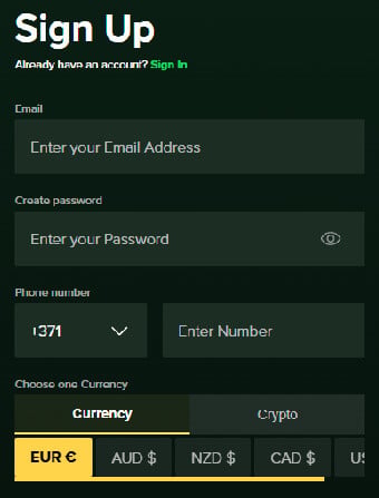 StakeClub Casino Registration