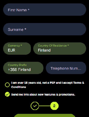 Watchmewin Casino Personal Info