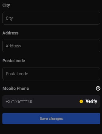 Hadesbet Casino Verification