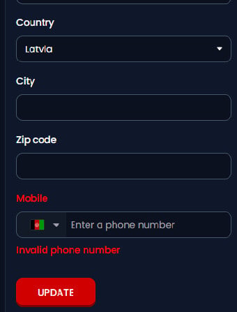 Kryptosino Casino Address Info