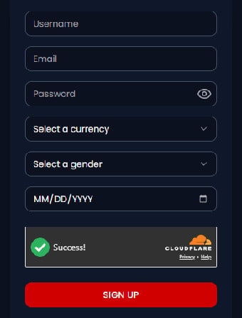 Kryptosino Casino Registration