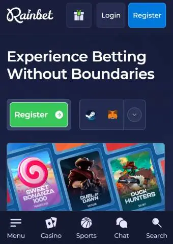 Rainbet Casino Welcome Bonus 1