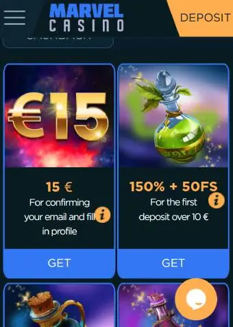 Marvel Casino No Deposit Bonus 4