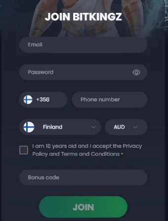 Bitkingz Casino No Deposit Bonus 1