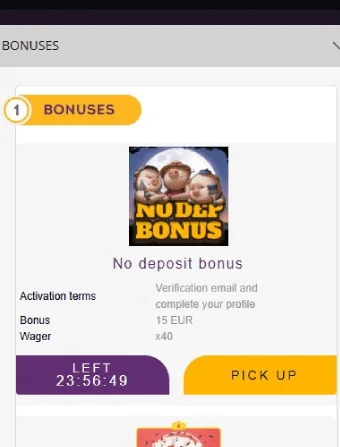GDFPlay Casino No Deposit Bonus 6