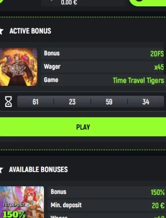 Spingreen Casino No Deposit Bonus 5