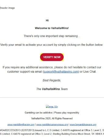 Valhalla Casino No Deposit Bonus 5