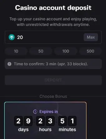 Bookmaker.xyz Casino Welcome Bonus 7