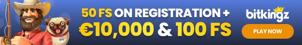 Bitkingz Casino Welcome Banner