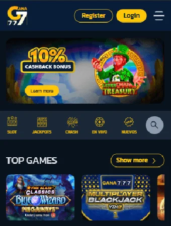 Gana777 Casino Registration