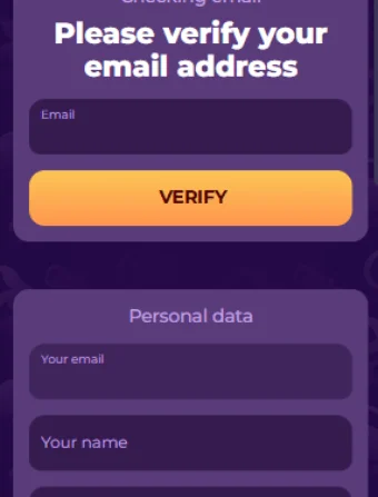 Personal Data Verification 
