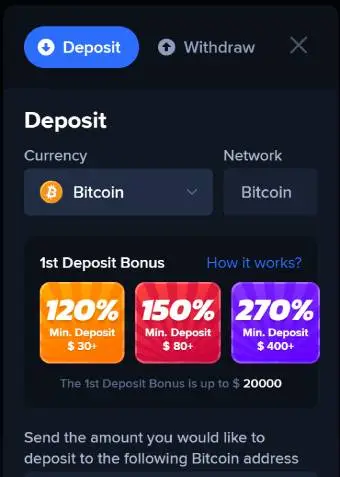 Jacks Club Casino Welcome Bonus 6