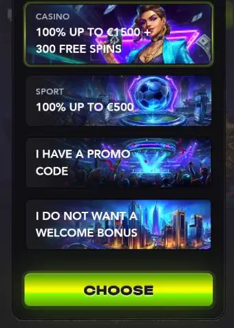 Madcasino Welcome Bonus 2