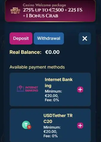 RichRoyal Casino Welcome Bonus 4