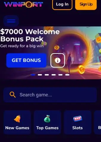 Winport Casino Welcome Bonus 1